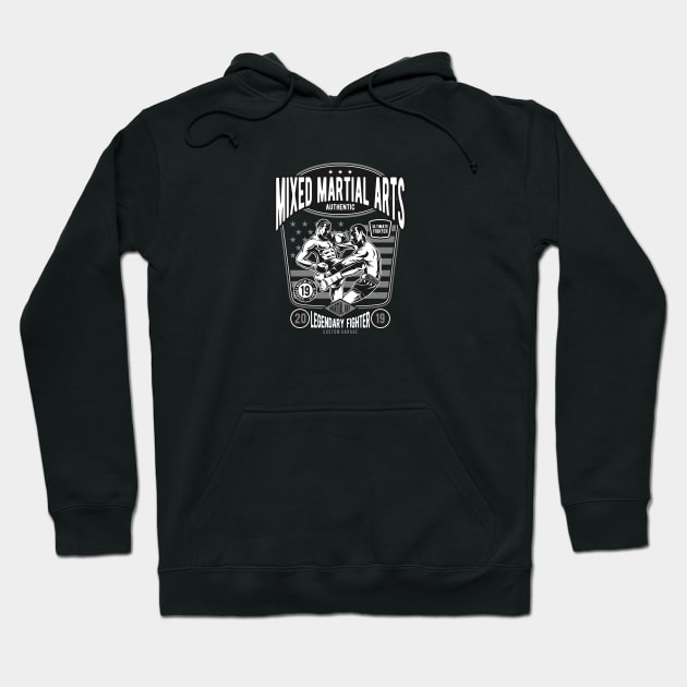 MMA Fighter Hoodie by TambuStore